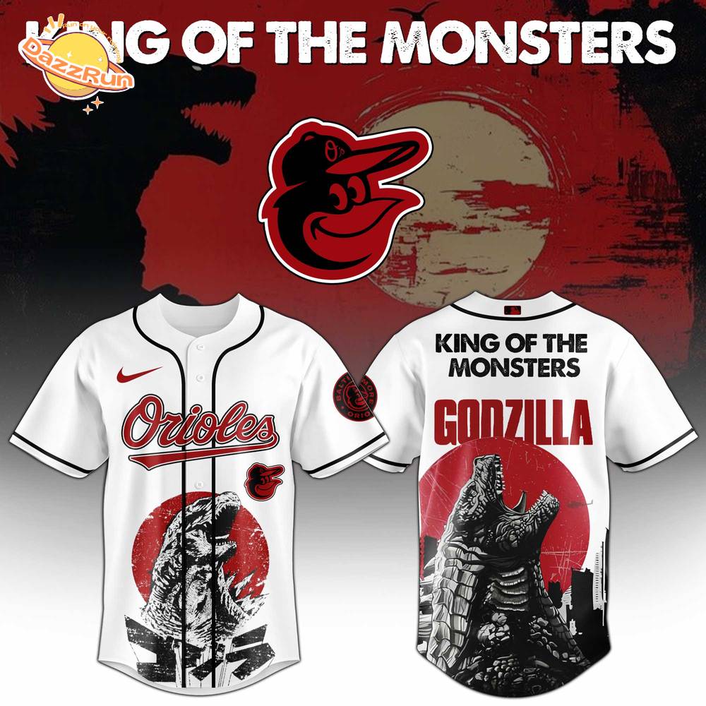 Baltimore Orioles x Godzilla Edition Jersey 2025 Baltimore Orioles x Godzilla Edition Jersey 2025
