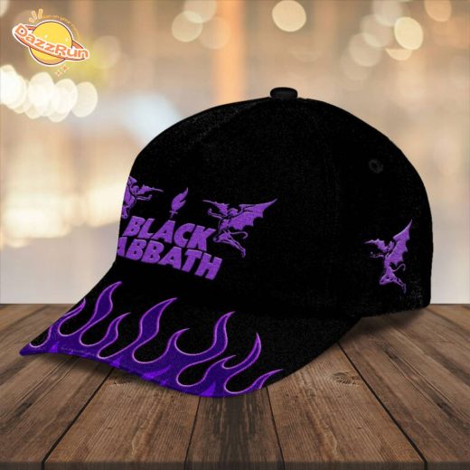 Dazzrun2FBlack Sabbath Classic Cap 3