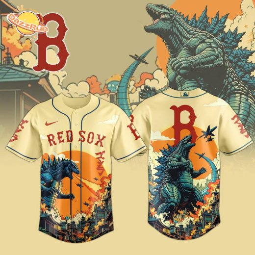 Boston Red Sox Special Godzilla Limited Edition Jersey