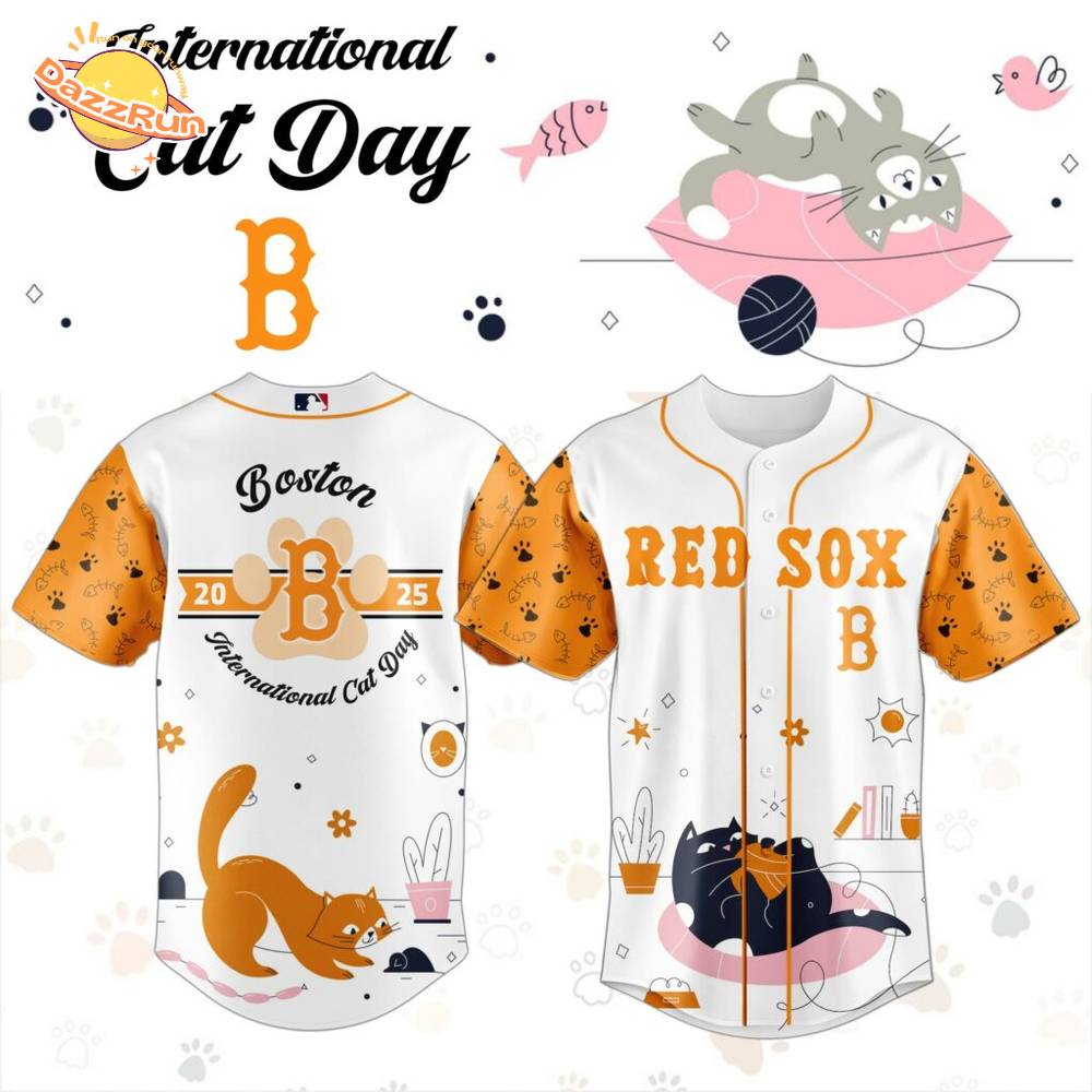 Boston Red Sox X Cat Day Editions Limited Jersey Boston Red Sox X Cat Day Editions Limited Jersey