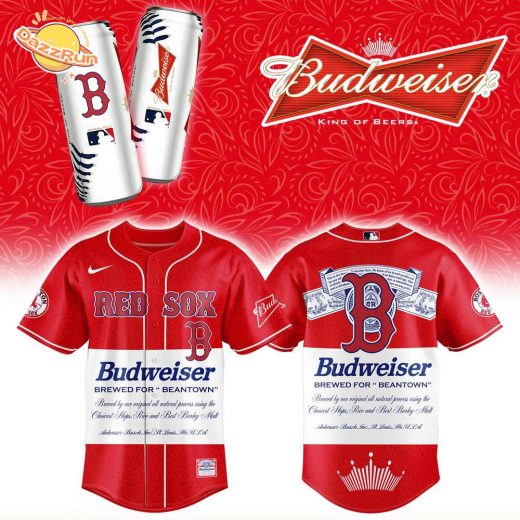 Boston Red Sox x Budweiser Version 2025 Baseball Jersey