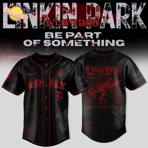 Boston Red Sox x LINKIN PARK: From Zero World Tour 2025 Jersey