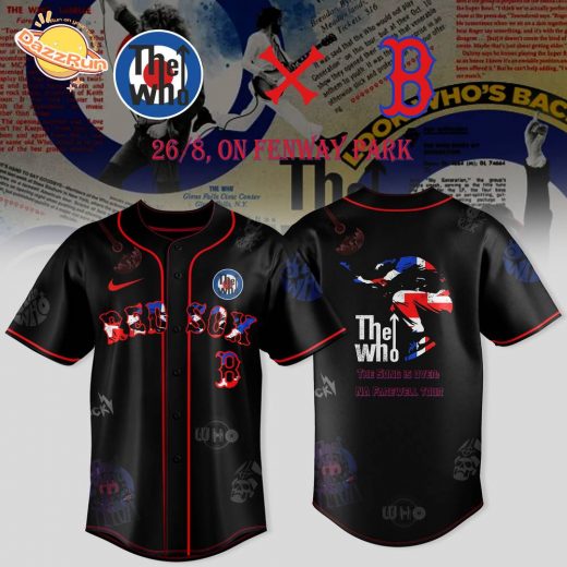 Boston Red Sox x The Who NA Farewell Tour 2025
