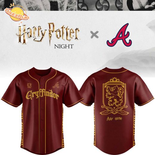 Braves Harry Potter Night Custom Jersey – Limited Edition