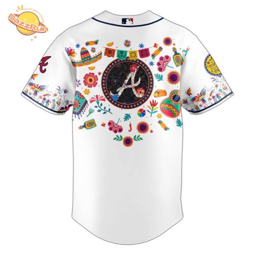 Dazzrun2FBraves x Hispanic Heritage Specail Edition Jersey 3