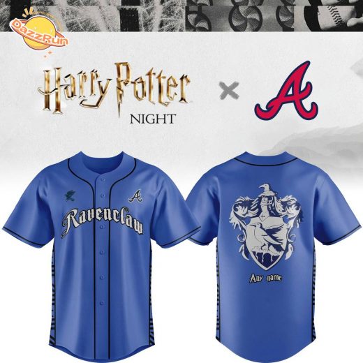 Braves x Ravenclaw House Custom Jersey – Limited Edition