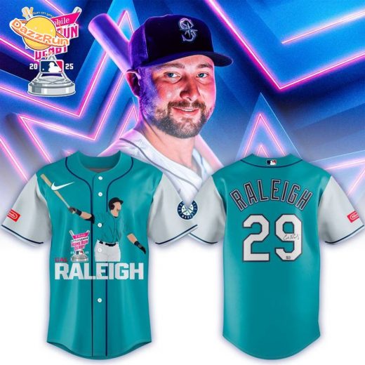Cal Raleigh – MLB Home Run Derby 2025 Baseball Jersey