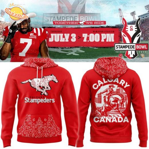 Calgary Stampeders “2025 The Greatest Outdoor Show on Earth” Hoodie