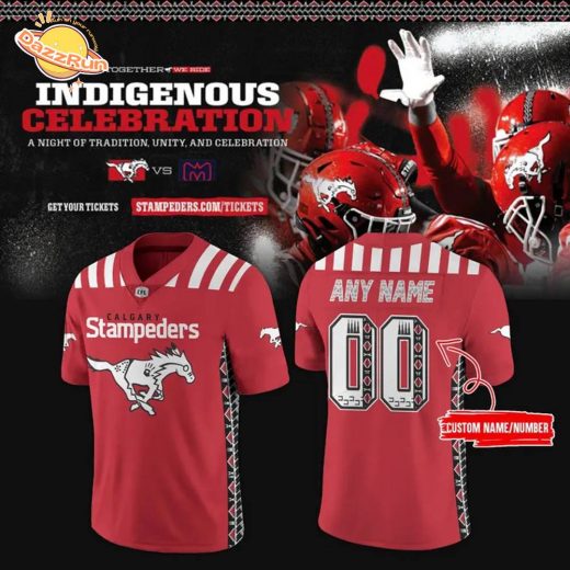 Calgary Stampeders x 2025 Indigenous Month Jerseys