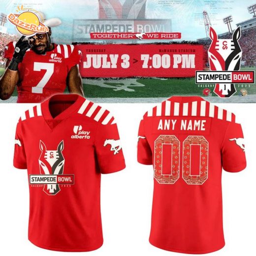 Calgary Stampeders x 2025 Stampede Bowl Jerseys