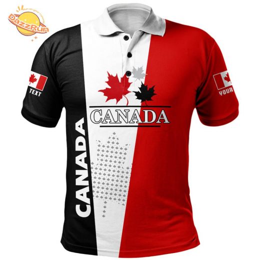 Canada Polo Shirt Proud To Be Canadian