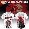 Godzilla Baseball Jersey – King of the Monsters Guerreros Shirt