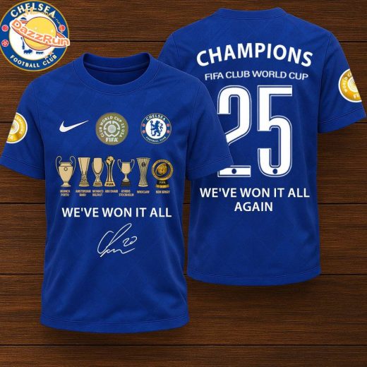 Chelsea Official 3D Shirt– Special & Limited Edition FIFA Club WC Champions