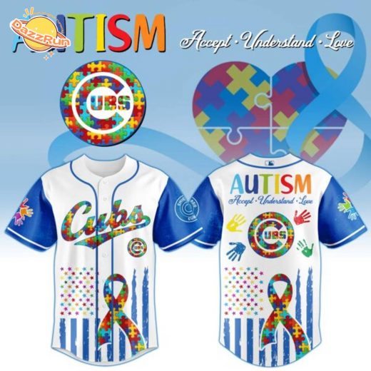 Chicago Cubs × Special Autism Awareness Month Limited Edition Jersey