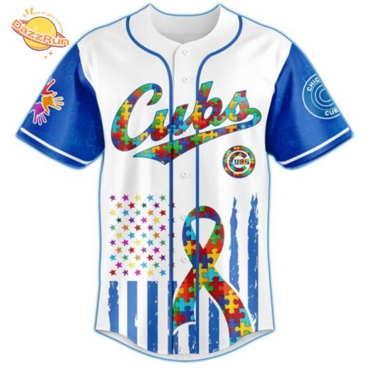 Chicago Cubs × Special Autism Awareness Month Limited Edition Jersey
