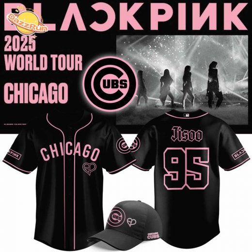 Chicago Cubs x BLACKPINK 2025 Tour Jersey – Jisoo