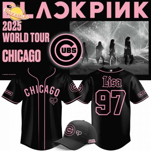 Chicago Cubs x BLACKPINK 2025 Tour Jersey – Lisa