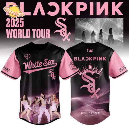 Chicago White Sox x BLACKPINK 2025 World Tour Limited Edition Jersey
