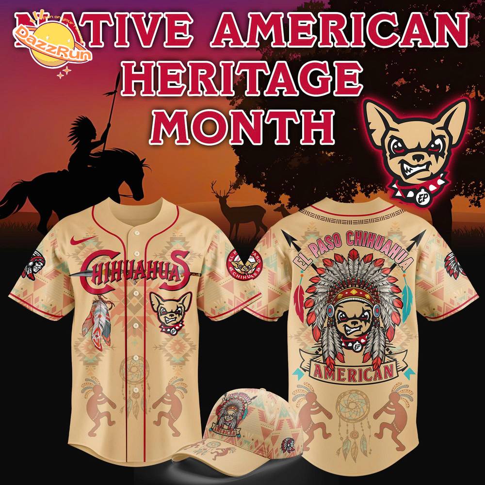 Chihuahuas Native American Heritage 2025 Jersey Chihuahuas Native American Heritage 2025 Jersey