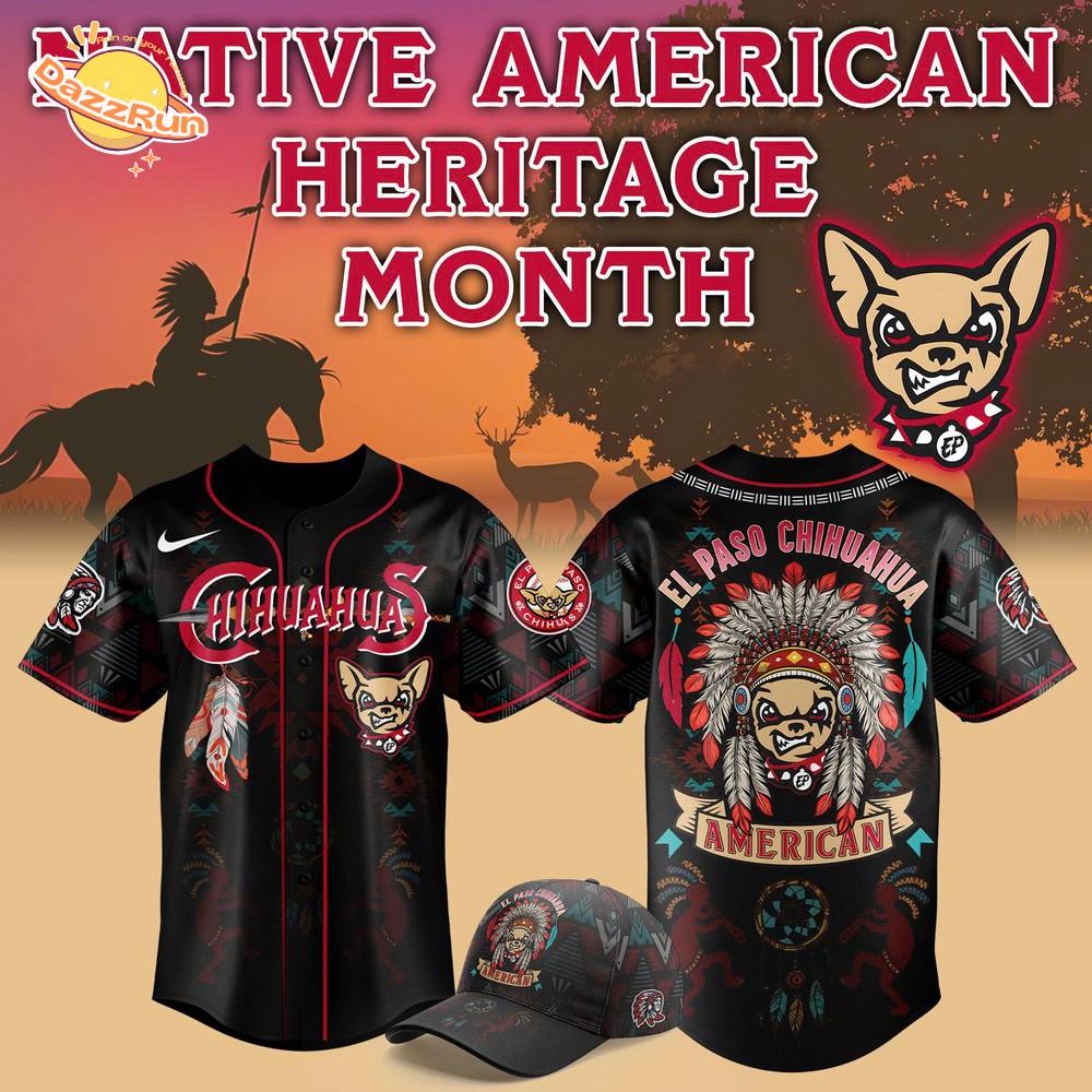 Chihuahuas Native American Heritage 2025 Special Jersey Chihuahuas Native American Heritage 2025 Special Jersey
