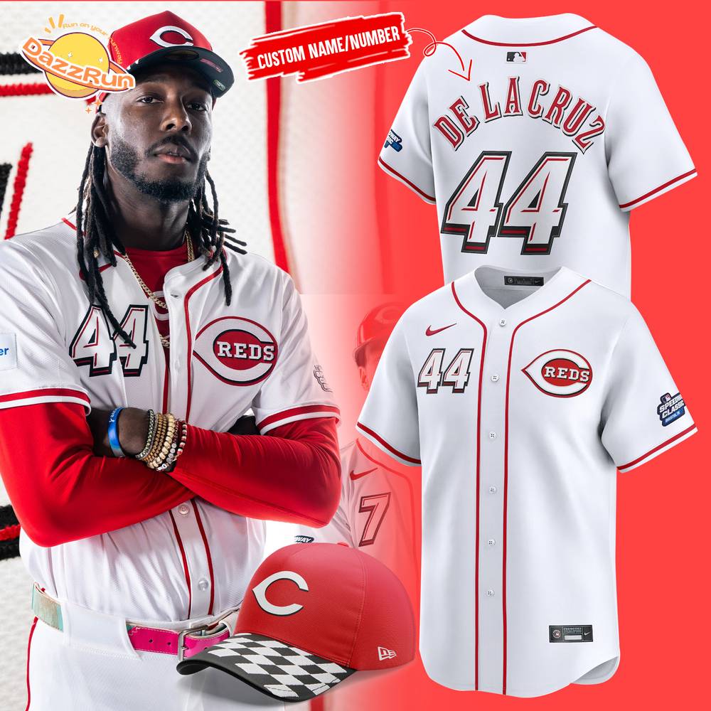 Cincinnati Reds 2025 MLB Speedway Classic Alternate Limited Jersey Cincinnati Reds 2025 MLB Speedway Classic Alternate Limited Jersey