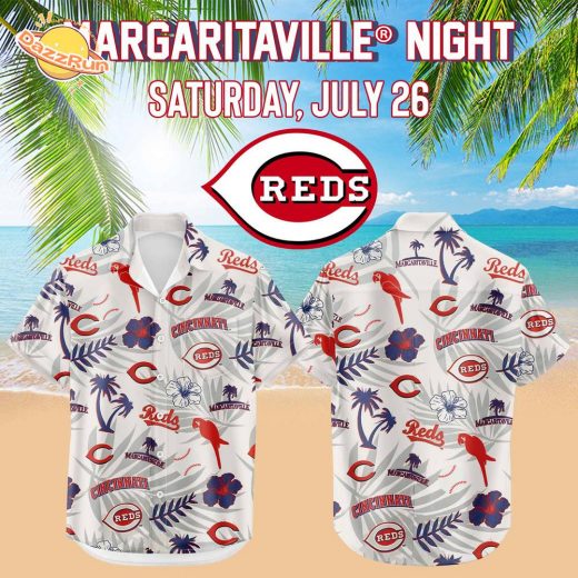 Cincinnati Reds Margaritaville Night Hawaiian 2025