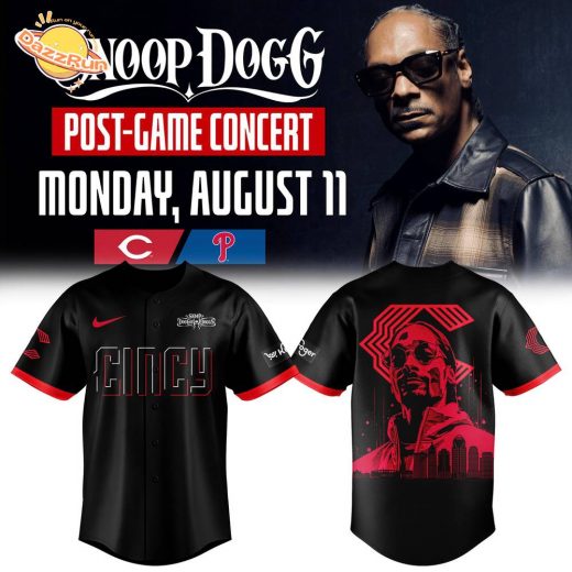 Cincinnati Reds x Snoop Dogg Post-game concert Jersey