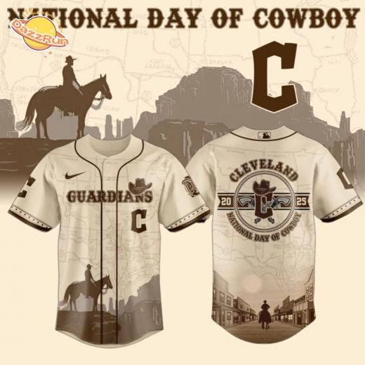 Cleveland Guardians MLB x National Day Of Cowboy Special Limited Edition Jersey