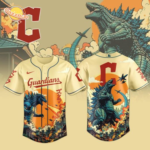 Cleveland Guardians Special Godzilla Limited Edition Jersey