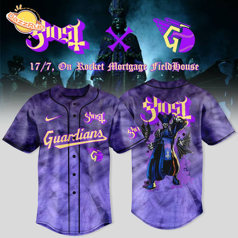 Cleveland Guardians x Ghost Band World Tour 2025 Cleveland Guardians x Ghost Band World Tour 2025