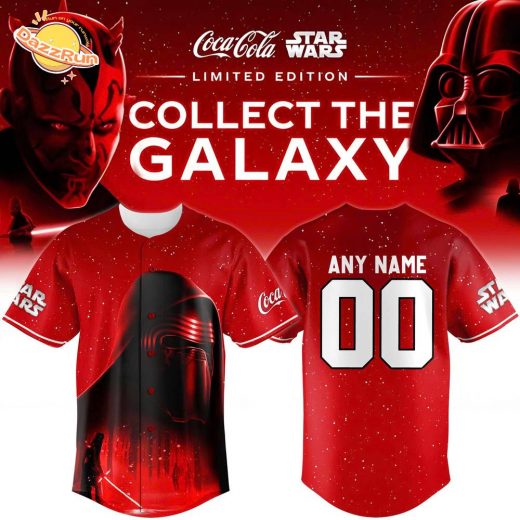 Coca‑Cola X Star Wars Collect Galaxy 2025 Baseball Jersey