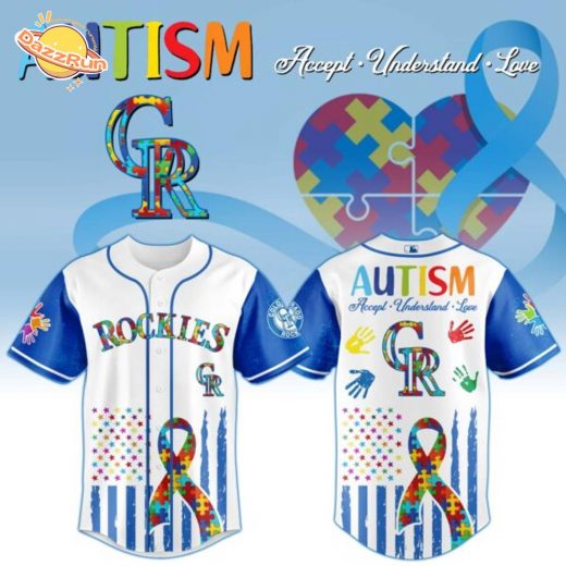 Colorado Rockies × Special Autism Awareness Month Limited Edition Jersey