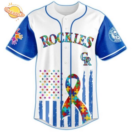 Colorado Rockies × Special Autism Awareness Month Limited Edition Jersey
