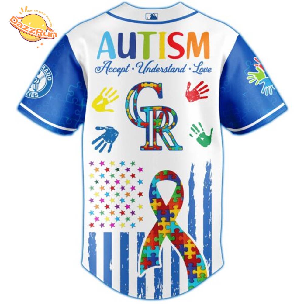 Colorado Rockies × Special Autism Awareness Month Limited Edition Jersey Colorado Rockies × Special Autism Awareness Month Limited Edition Jersey