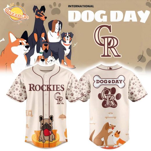 Colorado Rockies x Dog Day Baseball Jersey