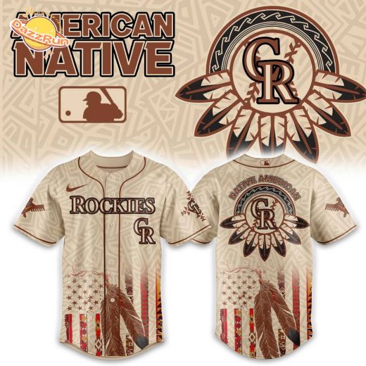 Colorado Rockies x Native American Heritage 2025 Baseball Jersey
