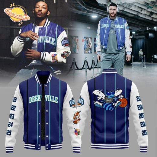 DREAMVILLE inspired by carolina culture, and hornets Jacket
