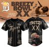 LA Dodgers x Chris Brown Breezy Bowl XX World Tour 2025 Jersey Editions Limited Black