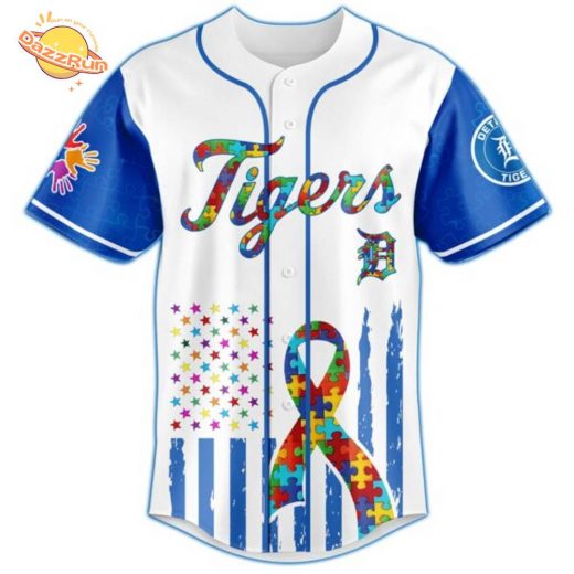 Detroit Tigers × Special Autism Awareness Month Limited Edition Jersey