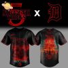 Detroit Tigers X Sƃuᴉɥʇ ɹǝƃuɐɹʇs One Last Adventure Jersey