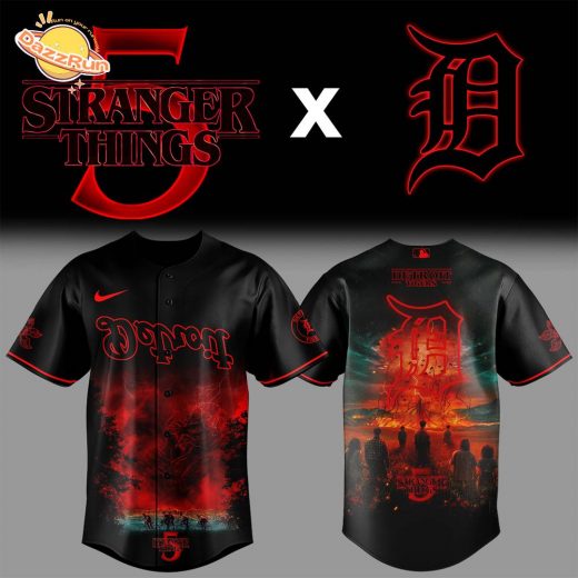Detroit Tigers x sƃuᴉɥʇ ɹǝƃuɐɹʇs Jersey