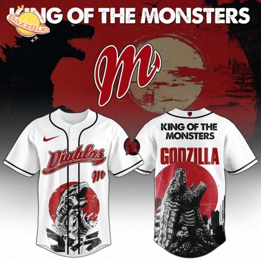 Diablos Rojos del México x Godzilla Edition Jersey 2025