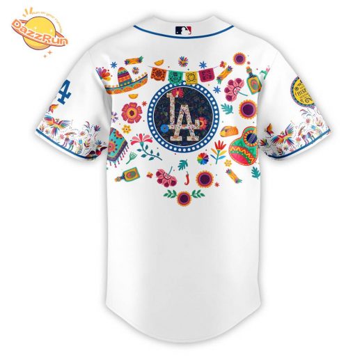 Dazzrun2FDodgers x Hispanic Heritage Specail Edition Jersey 3