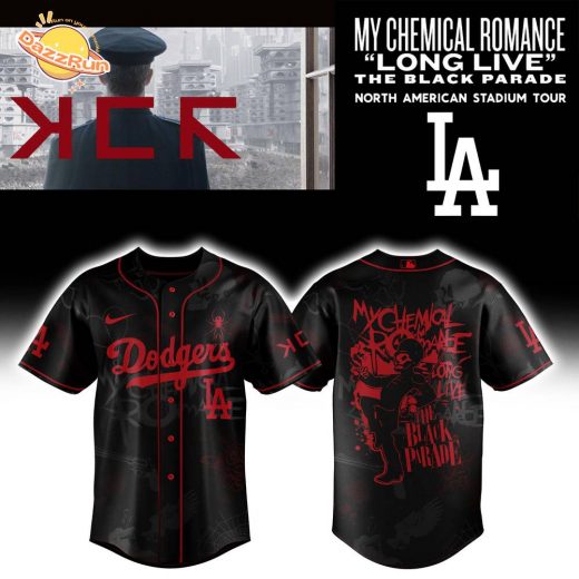 Dodgers x Long Live The Black Parade Baseball Jersey