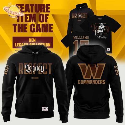 Doug Williams Washington Commanders Mitchell & Ness Legacy Respect Pullover Hoodie
