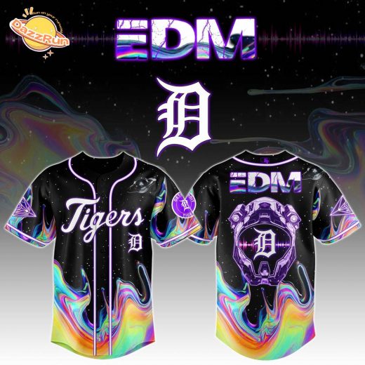 EDM PulseBeat x Detroit Tiger Galaxy Edition Jersey
