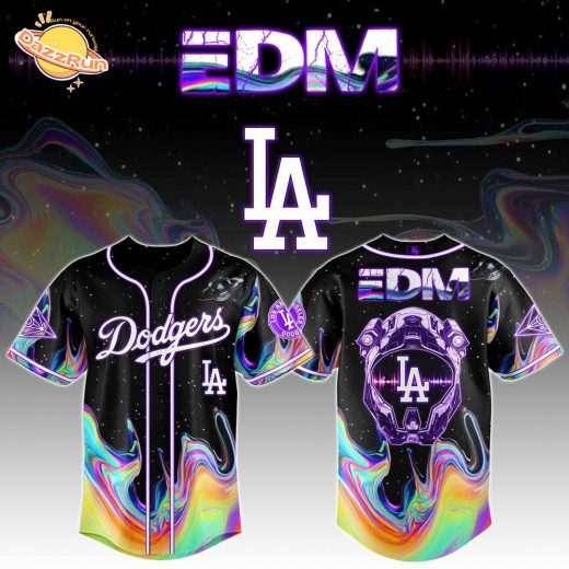 EDM PulseBeat x LA Dodgers Galaxy Edition Jersey