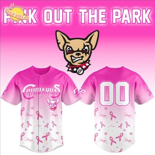El Paso Chihuahuas 2025 Pink out the Park Jersey