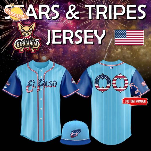 El Paso Chihuahuas 2025 Stars & Stripes Jerseys