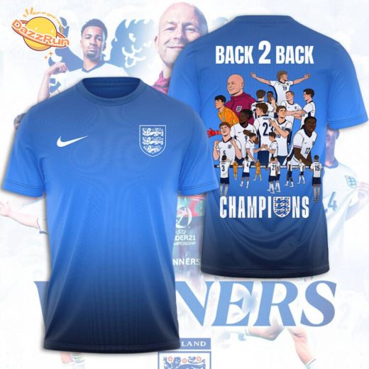 England National U-21 Football Team 3D Shirt